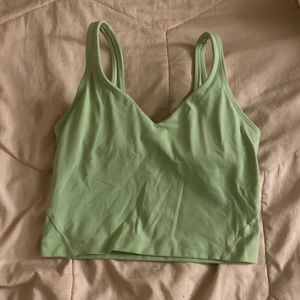 Creamy mint lululemon align tank